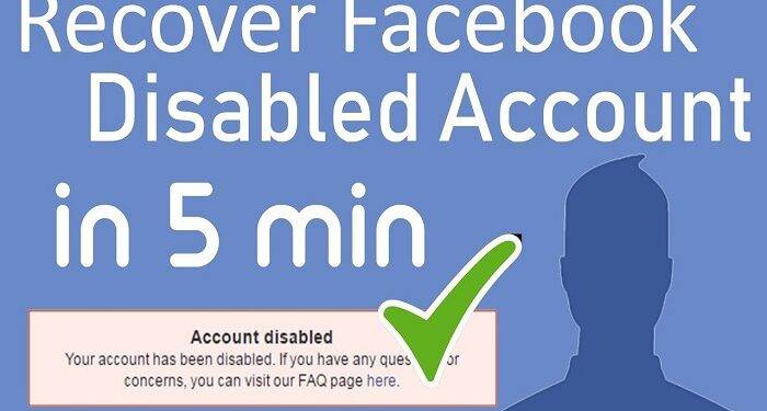 How to Recover My Disabled Facebook Account